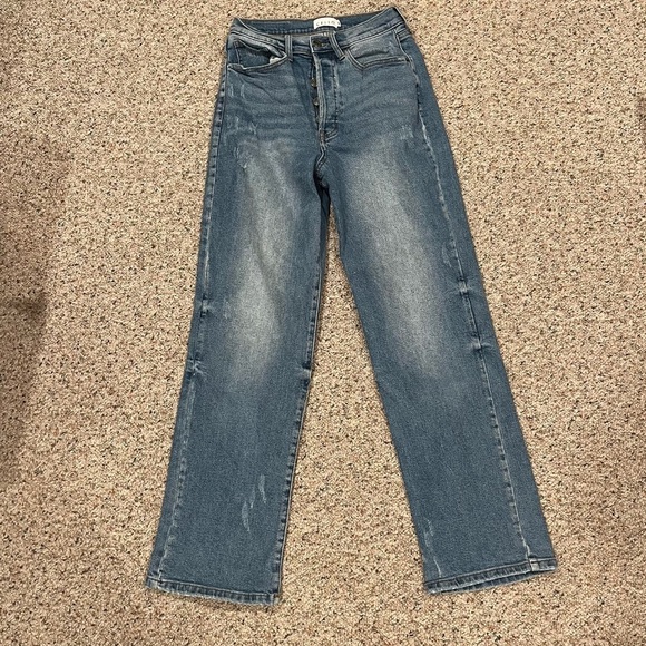 Cello Women’s High Rise Straight Leg Jeans Size 5 - Picture 1 of 10